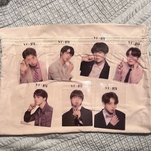 Official VT Cosmetic x BTS Set of 7 clear pcs